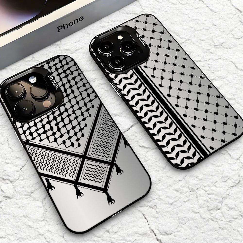 Matte Pc Case - Custodia per Telefono Keffiyeh P-Palestine per