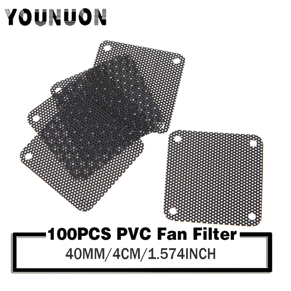 Dust Filter Pc - 100Pcs YOUNUON 40 millimetri Filtro della