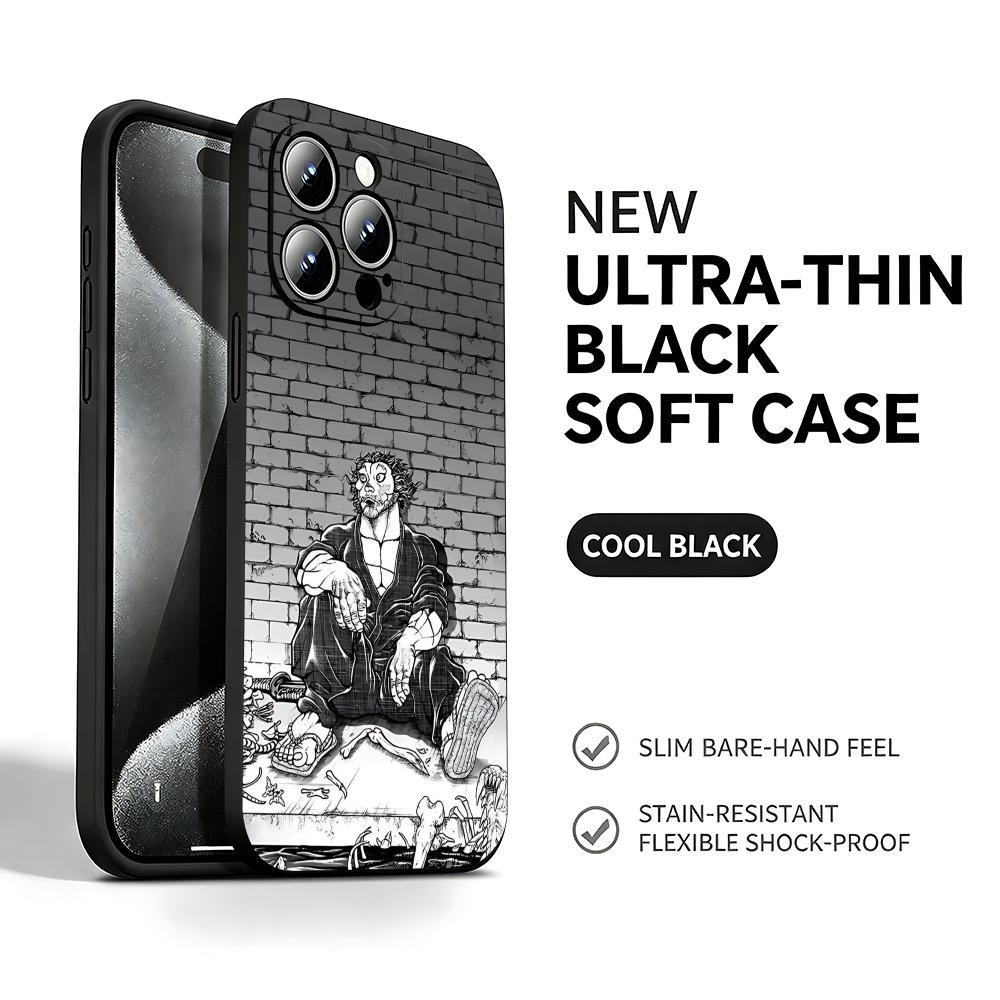 Mini Pc Case - Cover per telefono Hot Anime Baki-Dou