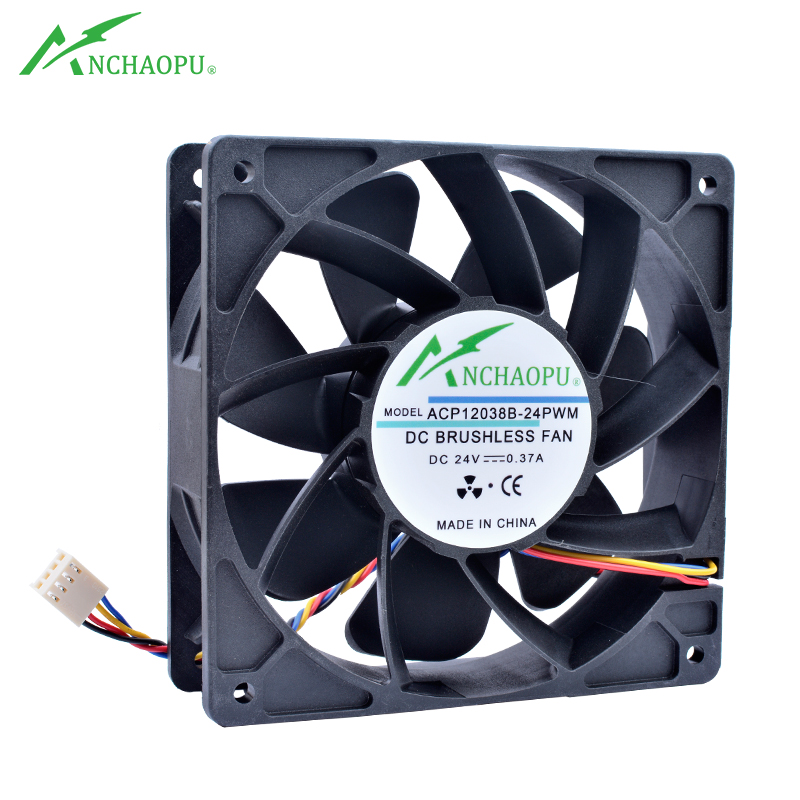 Case Fan Controller - Ventola di Raffreddamento ACP12038B-24PWM 120mm 12cm