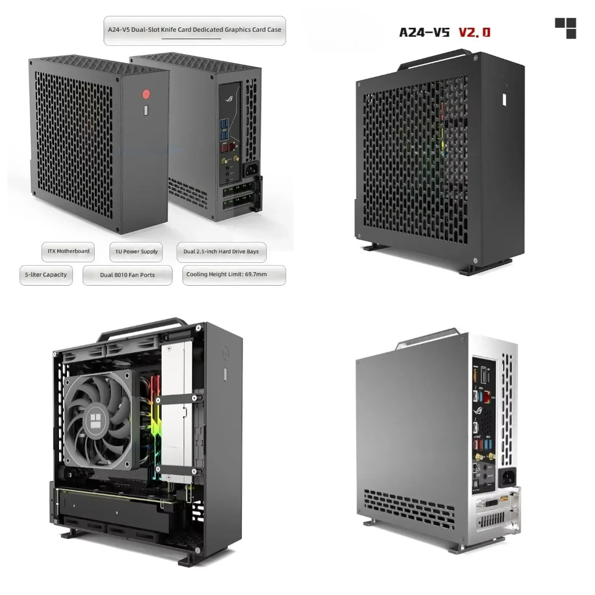 Alimentatore 5 Litri Mini A24- - Pc Chassis recensione e prezzo
