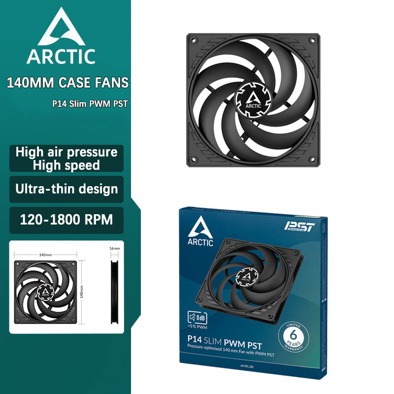 ARCTIC P14 Slim PWM PST Ventol - Case Fan Controller recensione e prezzo