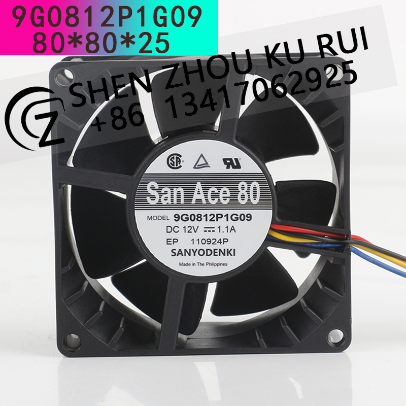 Sanyo 12V 1.1A AC EC 8038 80x8 - Case Fan Controller recensione e prezzo