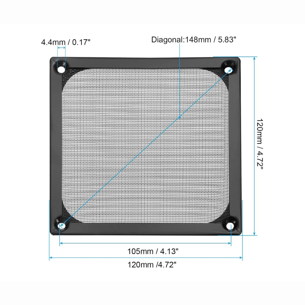 Copertura a Rete Antiruggine p - Dust Filter Pc recensione e prezzo