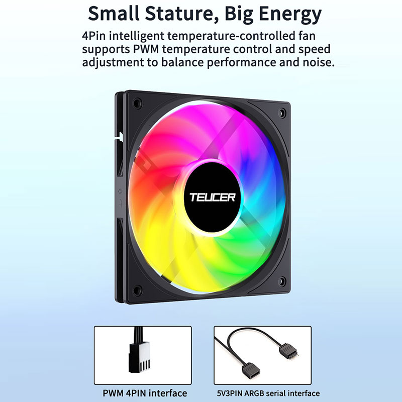 Teucer 120mm Ventola per case  - Pc Chassis recensione e prezzo