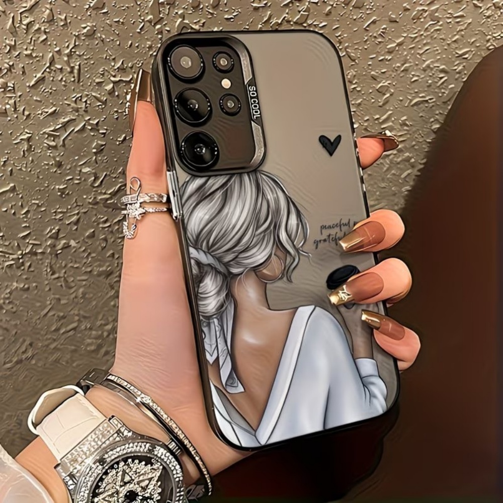 Cover Opaca con Stampa Ragazza - Matte Pc Case recensione e prezzo