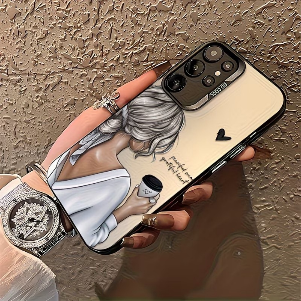 Cover Opaca con Stampa Ragazza - Matte Pc Case recensione e prezzo
