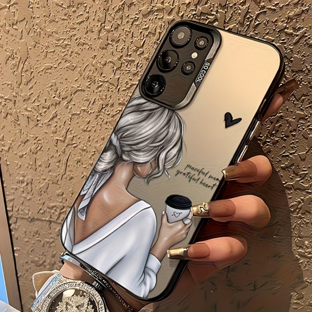 Cover Opaca con Stampa Ragazza - Matte Pc Case recensione e prezzo