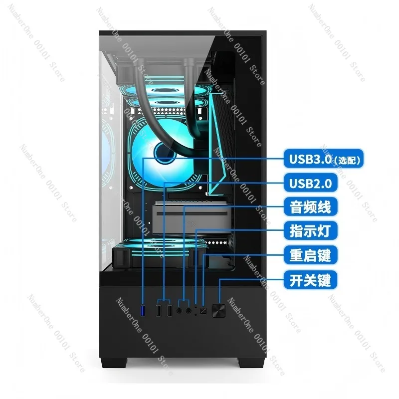 Case per Computer Desktop ES8  - Atx Case recensione e prezzo