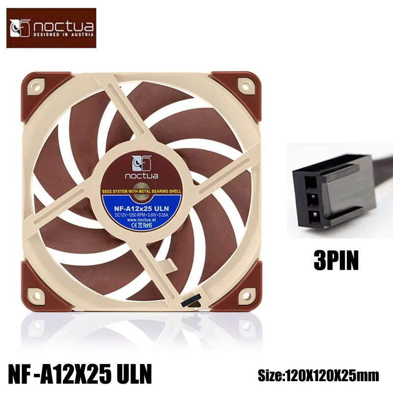 Noctua NF-A12x25 PWM Ventola c - Case Fan Controller recensione e prezzo