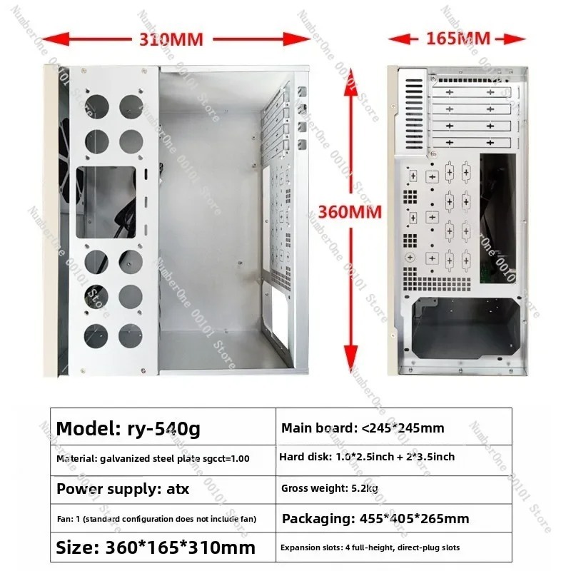 Case ATX Compatto da Parete pe - Atx Case recensione e prezzo