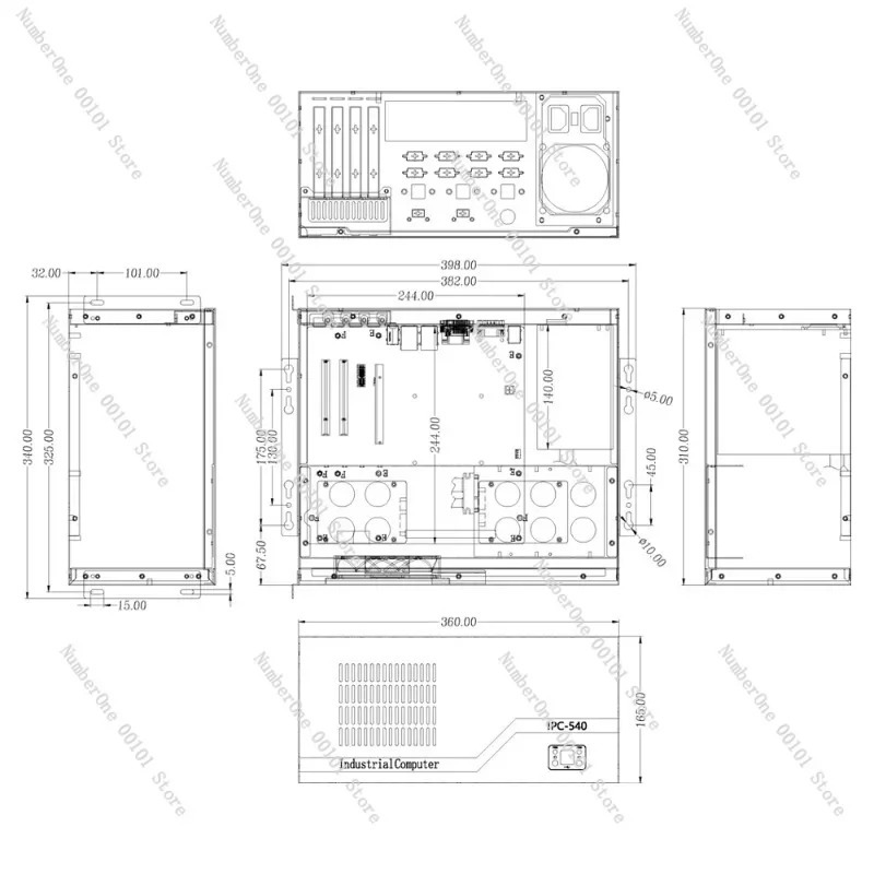 Case ATX Compatto da Parete pe - Atx Case recensione e prezzo