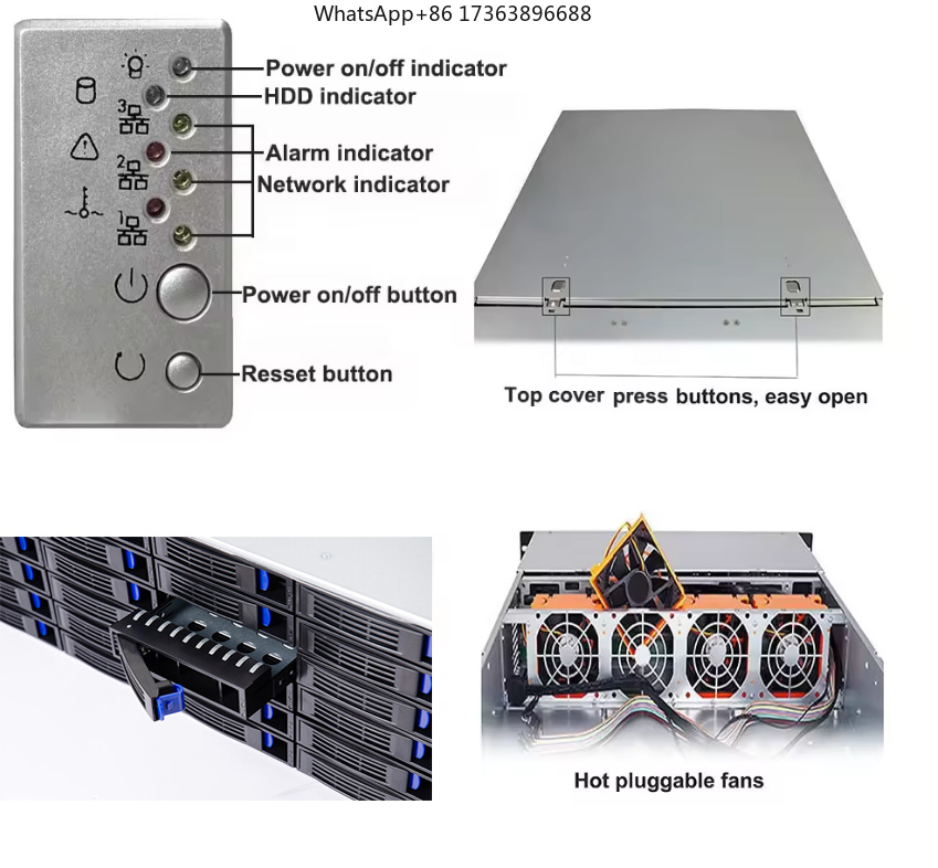 Case Server Rackmount 4U con 2 - Case Fans recensione e prezzo
